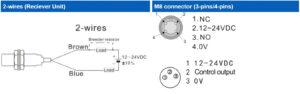 2.نحوه سیم بندی سنسور نوری (سنسور فوتوالکتریک Photoelectric Sensor) اف اند سی F&C سری DR18RI - پیشرو صنعت آزما